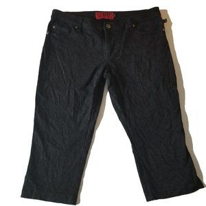 Tripp NYC Embroidered Capri Pants Sz 11